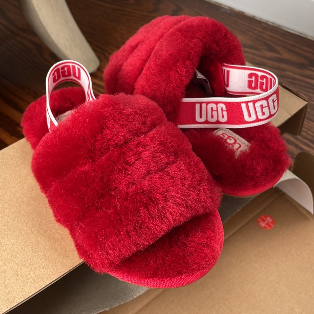 Toddler ugg Fluff Yeah slides